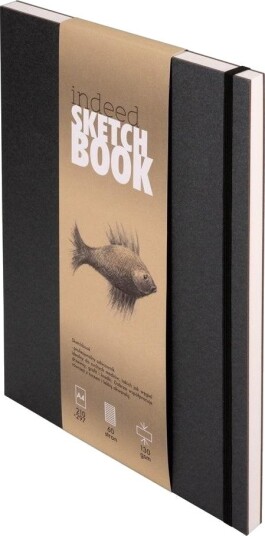 Sketchbook Indeed Sketch Notebook A4 Svart Sketchbook Indeed Sketch Notebook A4 Svart