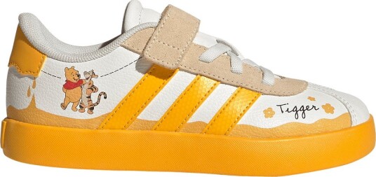 Adidas Performance Sko VL Court Winnie EL OWHITE/CREYEL/CBLA Adidas Performance 34 Sko Beige Gul Hvit Oransje
