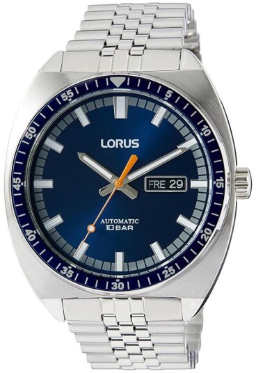 Lorus Herreklokke RL441BX9 Classic Blå/Stål Ø43 mm Lorus Herreklokke RL441BX9 Classic Blå/Stål Ø43 mm