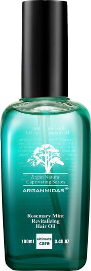 Arganmidas Arganmidas Rosemary Mint Revitalizing Hair Oil NO COLOR 100 ml Arganmidas Arganmidas Rosemary Mint Revitalizing Hair Oil NO COLOR 100 ml