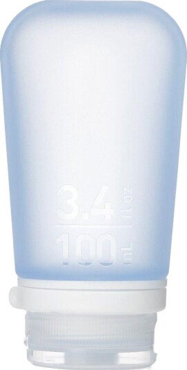 Humangear GoToob+ Silikon Reiseflaske 89 ml Blå