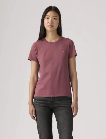 Levi"s® Perfect Tee Crushed Berry Cott Purple L