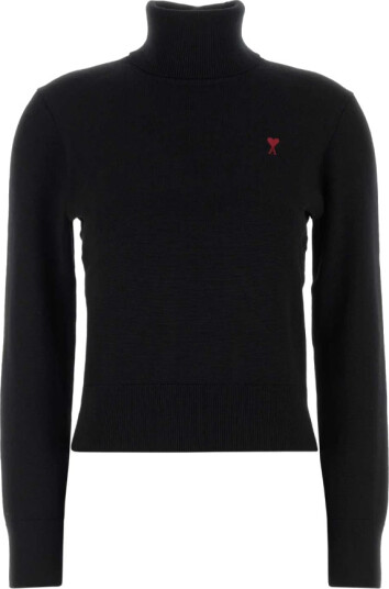 Ami Paris Dame Strikkevarer Svart S,