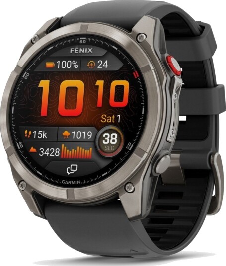 Garmin Fenix 8 Pro smartklokke 51 mm Graphite Garmin Fenix 8 Pro smartklokke 51 mm Graphite