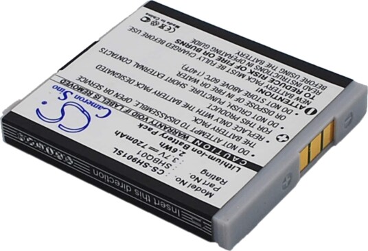 Batteri til Sharp SH901iS etc
