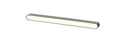 Brilliant Click&Shine Blade Spot 17W weiß LED-skinnespot 17 W LED modul Sort Hvid