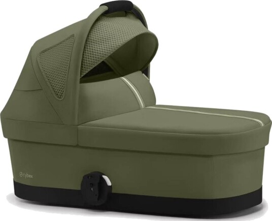 Cybex Cot S, Avi Spin, Moss Green Khaki, Liggedel