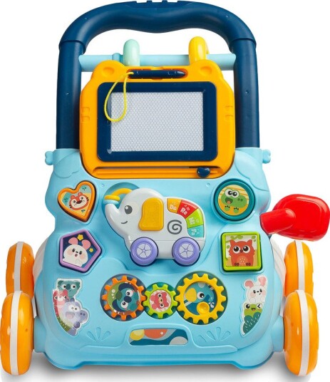 Toyz Zoo Gåvogn med musikk - 12+ mnd - Blå