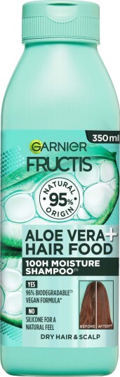 Garnier Fructis Aloe Vera Fuktighetsgivende Sjampo 350 ml