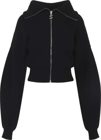 Sportmax Dame Strikkevarer Svart L,