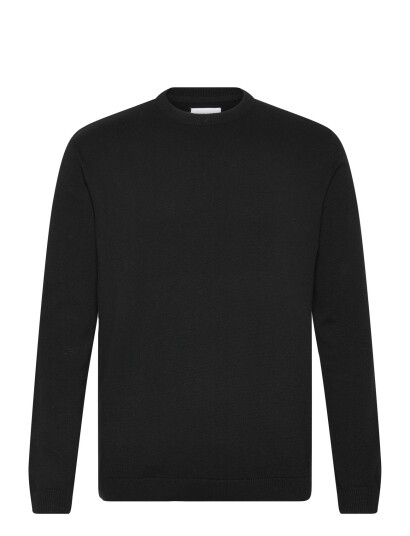 Enkel Studio O Neck Knit Black XXXL