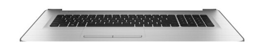 Hp 856773-Fl1, Kabinett + Tastatur, Tsjekkisk, Slovakier, Bakgrunnsbelyst Tastatur, Hp, 17-X000
