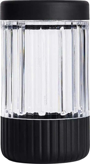 Mega Blandebeger med oppbevaringslokk 1000 ml Carbon Black