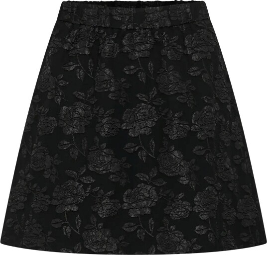 Kaffe Kacorbina Skirt   BLACK DEEP   46