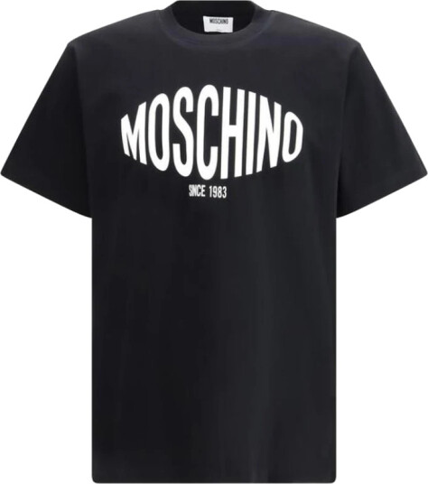 Moschino Herre Topper Svart S, Moschino Herre Topper Svart S,