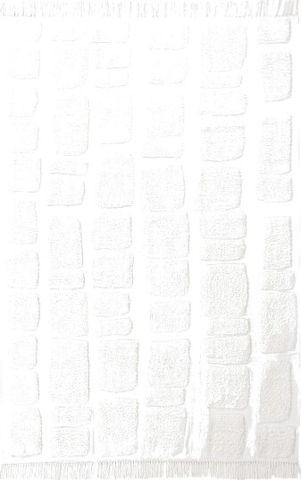 Ryetepper Salem Natural Cotton Shaggy offwhite Størrelse: 80 x 250 cm