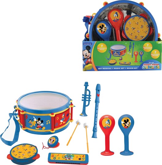 Disney Mikke Mus Musikksett 7 Deler
