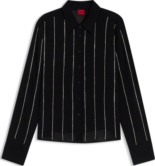 Hugo Dame Bluser & Skjorter Svart M,