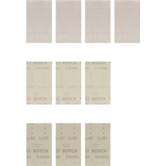 Bosch Expert M480 Slipenettsett 10 deler 80 x 133 mm