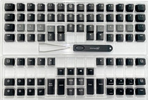 Kinesis Blank Keycaps 76 Kinesis Blank Keycaps 76