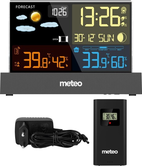 Selgro Værstasjon METEO SP110C med DCF Svart Selgro Værstasjon METEO SP110C med DCF Svart