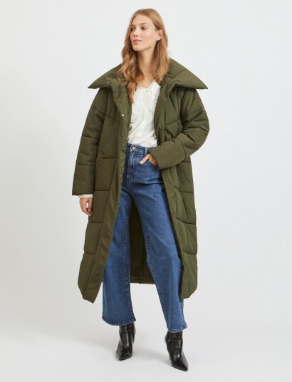Vila Vilouisa Padded Coat/Pb Green 34 Vila Vilouisa Padded Coat/Pb Green 34