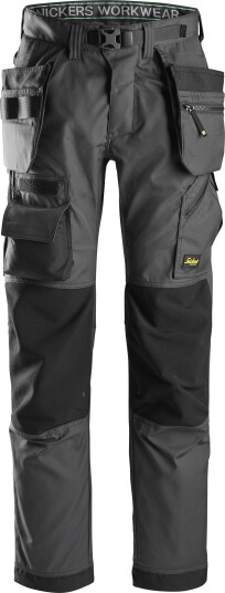 Snickers Workwear Bukse 6923 Mgrå/sort 92 Snic