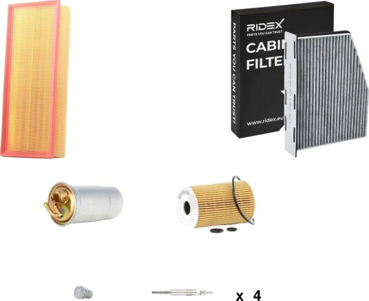 Servicepakke RIDEX 4682P22214