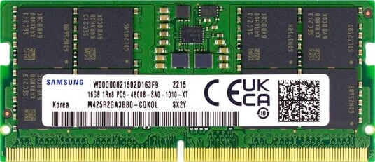 Rebuild IT M425R2GA3BB0-CQKOL Samsung 16GB DDR5-4800MHz PC5-38400 non-ECC Unbuffered CL40 262-Pin