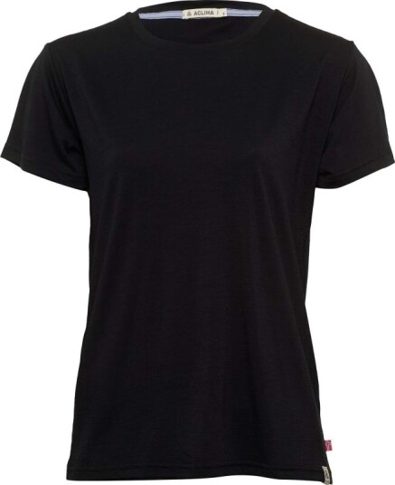 Aclima Women's LightWool Classic Tee XS , Jet Black