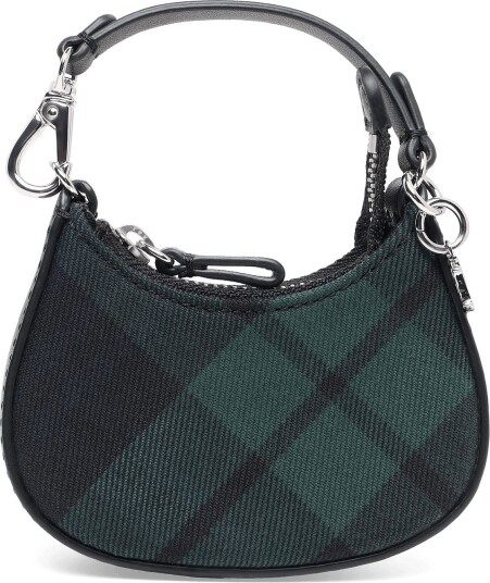 Lauren Ralph Lauren Black Watch Plaid Twill Marcy Charm - BLACK WATCH TARTA - One Size