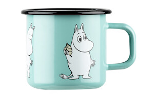 Muurla Moomin emaljekopp 37 cl Moomin mint Muurla Moomin emaljekopp 37 cl Moomin mint