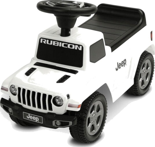 Toyz Jeep Rubicon Gåbil - Maks 25 kg, Fra 12 Mnd - Hvit