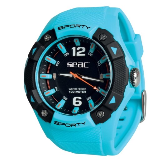 Seac Klokke Sporty Light Blue