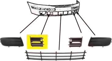 Ventilasjonsgitter VAN WEZEL 7622594