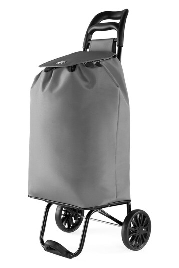 Epic Ultralett Trillebag City Shopper 2,1 kg med ergonomisk håndtak Gråsvart