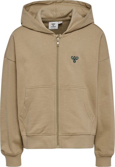 Hummel Cardigan - HmlJr Jump - Sølv Mink - Hummel - 9-10 år (134-140) - Cardigan - Beige
