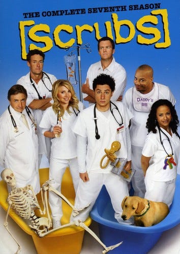 Scrubs Sesong 7 DVD Scrubs Sesong 7 DVD