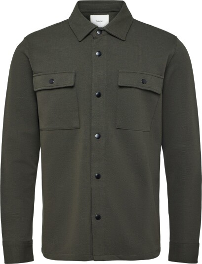 Selected Slmjackie Sweat Jacket Noos Khaki green XL