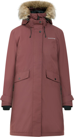 Didriksons Women's Erika Parka 3 Old Rust 40 Didriksons Women's Erika Parka 3 Old Rust 40
