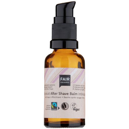 Fair Squared Apricot Intim Aftershave Balm med pumpe