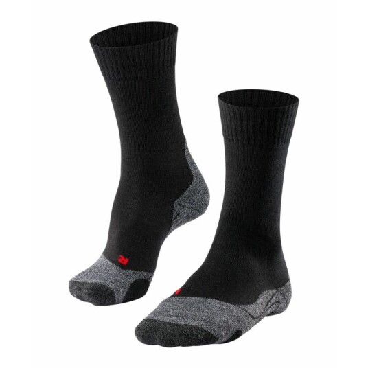 Falke TK2 Men's Trekking Socks 46-48, Black-mix