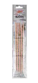 Järbo Björk Strømpepinner i Bjørk 20cm 3,50mm / 7.9in US4