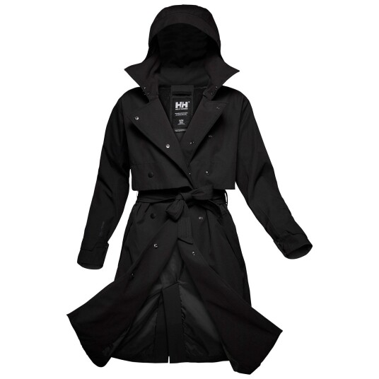 Helly Hansen Dame Jane Trenchcoat Svart S S