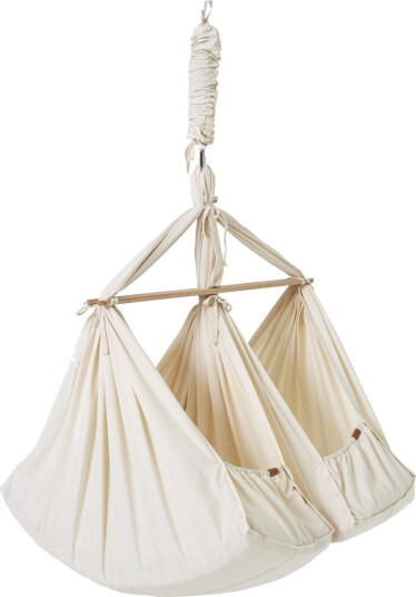 Membantu Fjærvugge for tvillinger Basic natural