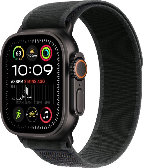 Apple Watch Ultra 2 Titan Trail Loop M/l 2024 49mm, Svart