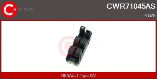 Bryter, vindusheis CASCO CWR71045AS Bryter, vindusheis CASCO CWR71045AS
