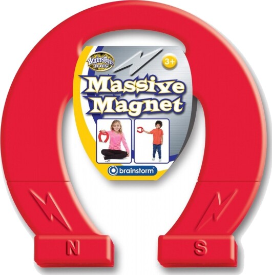 Brainstorm Hestesko-Magnet Ekstra Sterk 3+ År