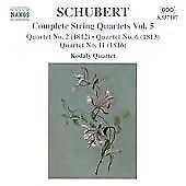 MediaTronixs Franz Schubert : Complete String Quartets Vol. 5 (Kodaly Quartet) CD (2003) Pre-Owned