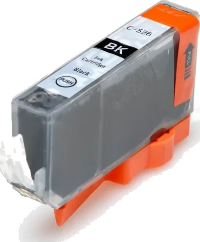 TB Blekkpatron CLI-526 Foto Sort (8.4ml), erstatter Canon CLI-526BK/4540B001